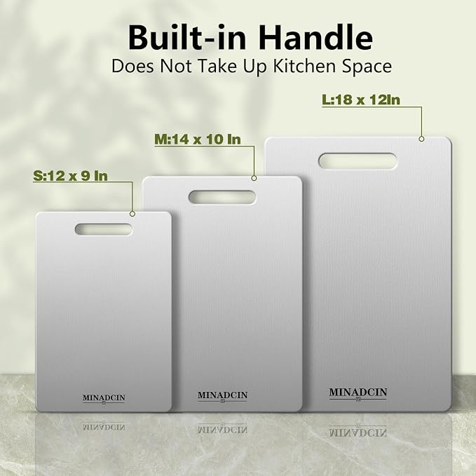 Titanium Cutting Boards For Kitchen, 100% Pure Cut Titanium Cutting Board - Image 8
