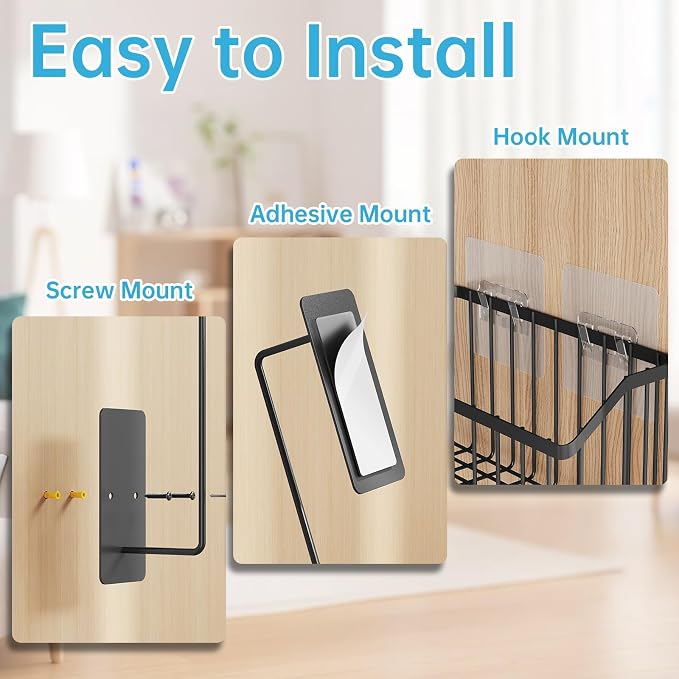 NiHome 5PCS Cabinet Door Lid Organizers Holders - Image 7
