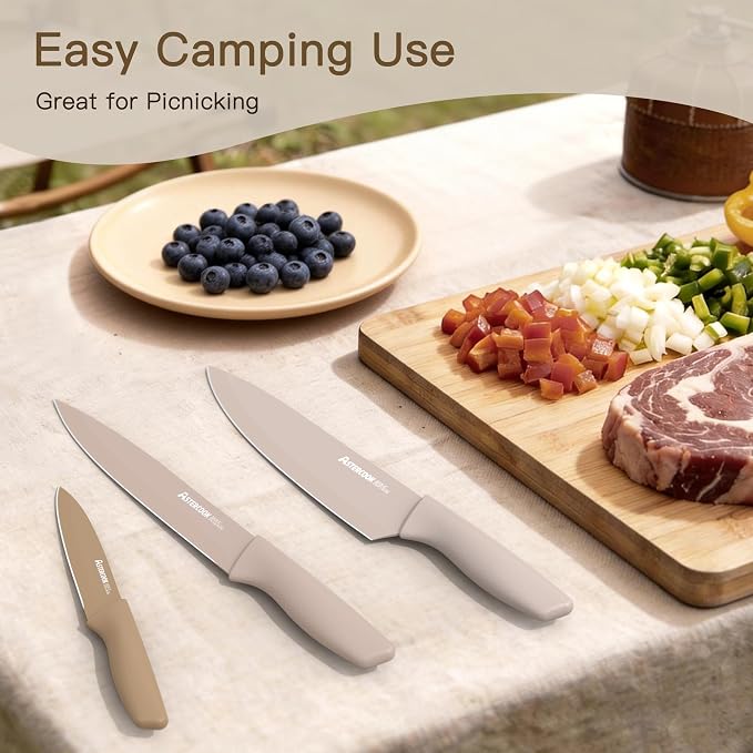 Astercook Knife Set, 13 Pieces Kitchen Knives Set - Image 7