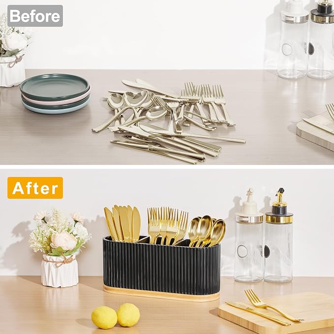 Countertop Silverware Holder, Cutlery Caddy - Image 6