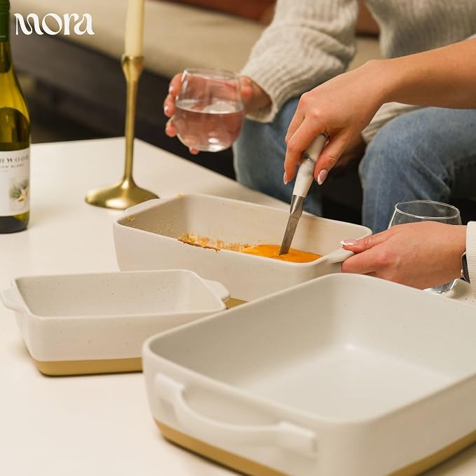 Mora Ceramic Baking Dish with Handles - Image 8