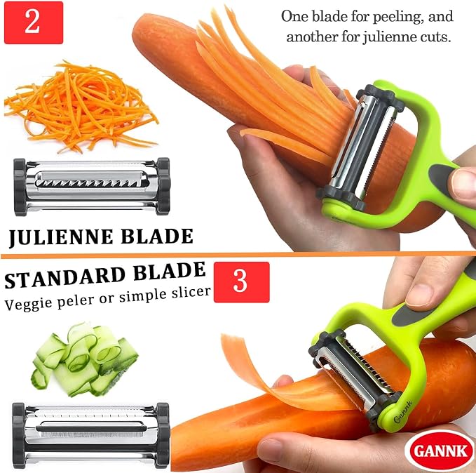 GANNK Potato Apple Vegetable Peelers - Image 3