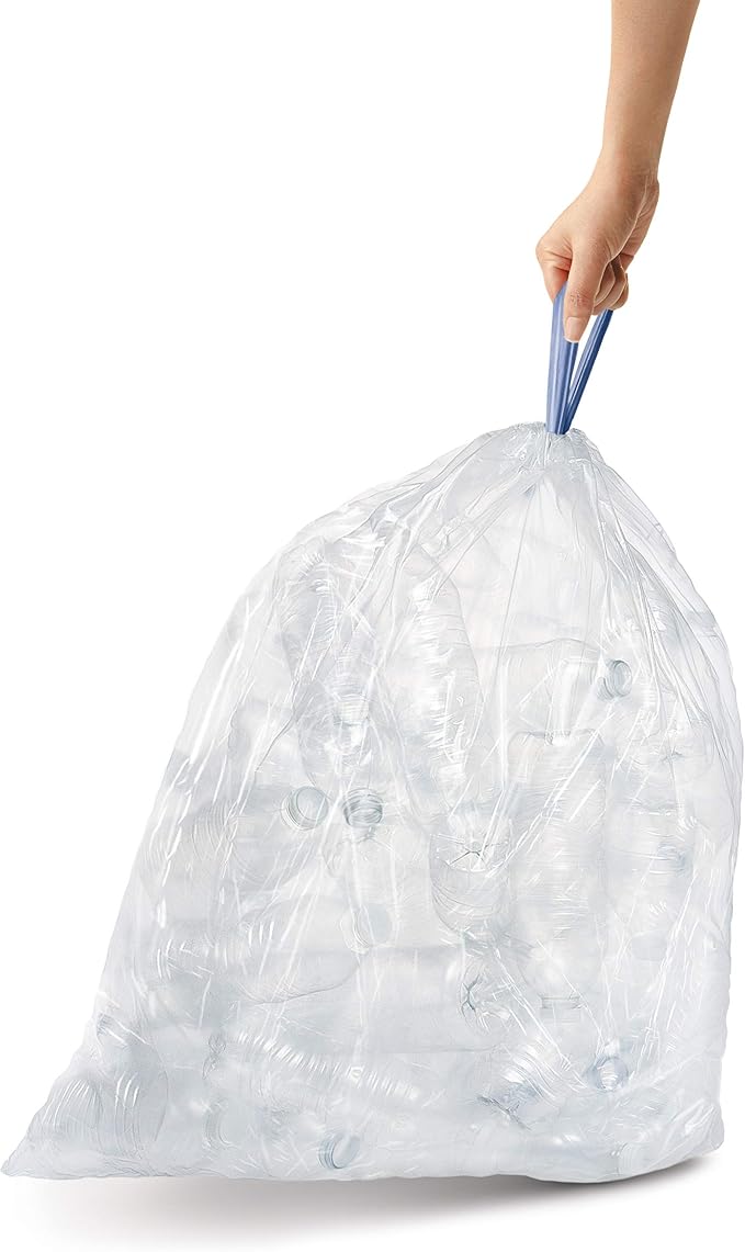 Simplehuman Trash Liner Code H Custom Fit Liners White / 60 Liners - Image 2