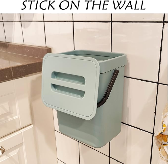 stonespace Compost Bin Indoor Kitchen Sealed, Mountable Compost Bucket - Image 5