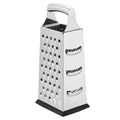 Amazon Basics Rectangular 4-Sided Box Cheese Grater and Shredder, Stainless by AmazonBasics