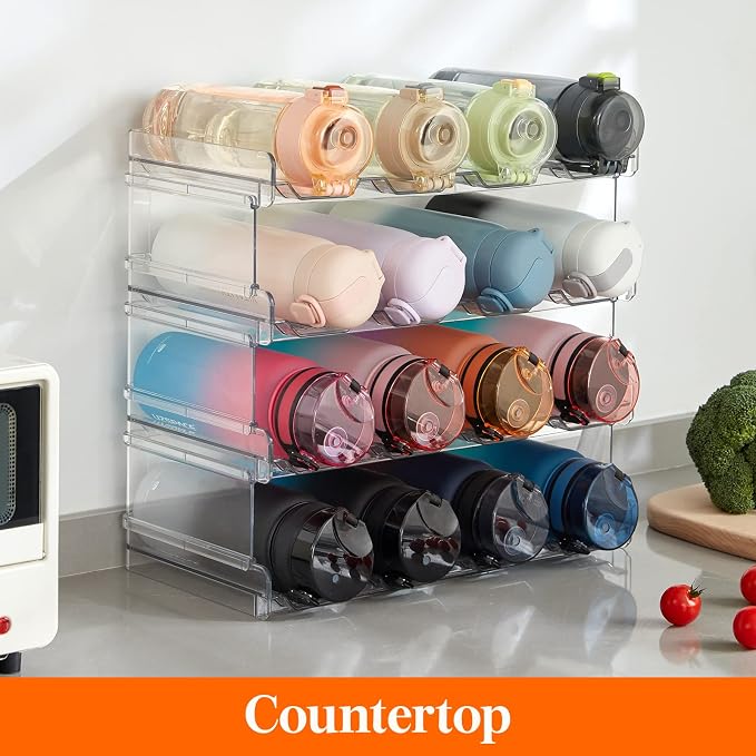 Lifewit Stackable Water Bottle Organizer - Image 8