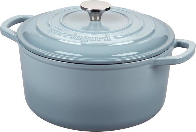VORRINGARD Enameled Cast Iron Dutch Oven Pot - Image 6