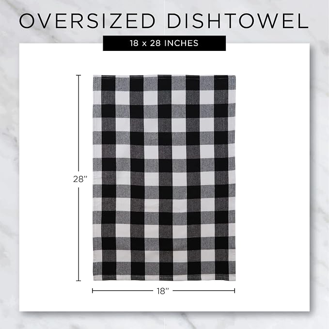 DII Home Sweet Farmhouse Kitchen Collection, Potholder/Oven Mitt/Dishtowel Set - Image 8