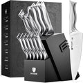 BRODARK Kitchen Knife Set with Block by BRODARK