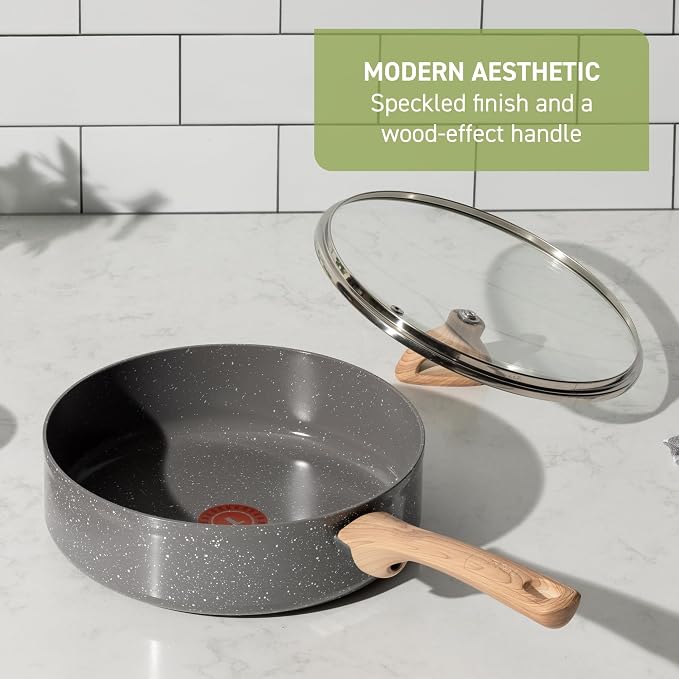 T-Fal Revive Ceramic Nonstick Sauce Pan - Image 4