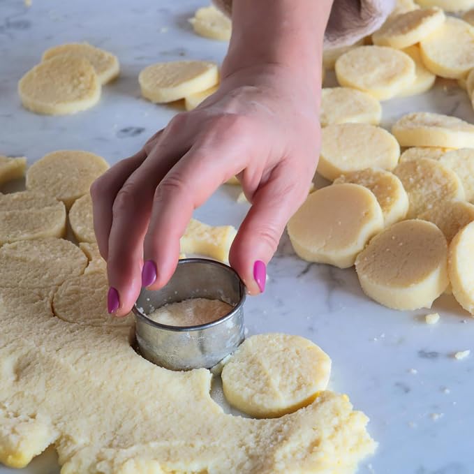 ALLTOP 12 Pcs Round Biscuit Cutter - Image 3