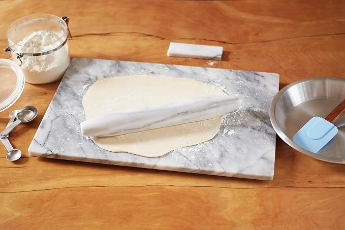 Fox Run Marble French Rolling Pin and Base - Image 3