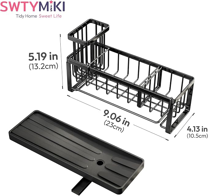 SWTYMIKI Sponge Holder for Kitchen Sink - Image 8
