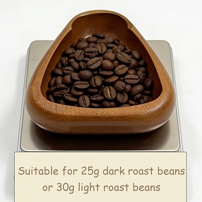 3PCS Coffee Dosing Cup, Wooden Coffee Dosing Set - Image 5