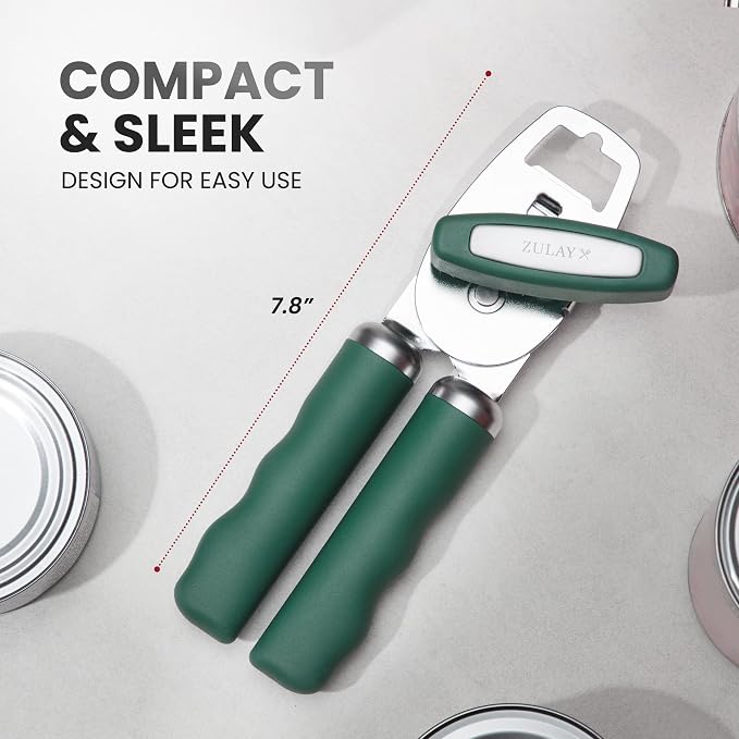 Zulay Kitchen Heavy Duty Stainless Steel Can Opener Manual - Image 2