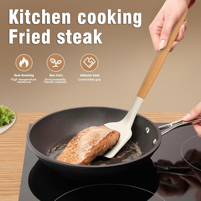 AVGPD Silicone Cooking Utensils Set, Silicone Utensils - Image 3