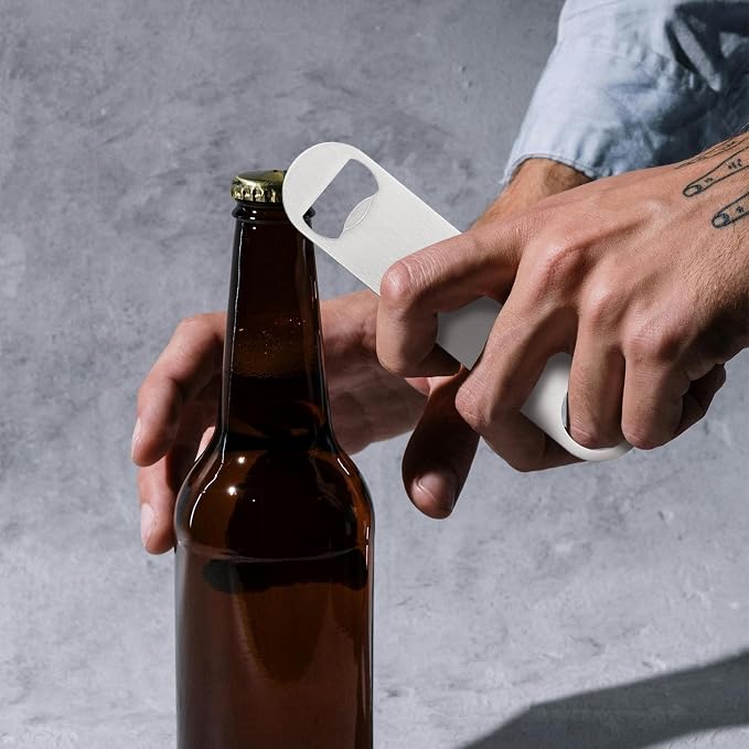 50 Pack Flat Beer Bottle Opener 7 inch Stainless Steel Flat Bottle Opener Beer - Image 6