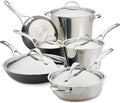 Anolon Stainless Steel & Hard Anodized Aluminum, Cookware Set by Anolon