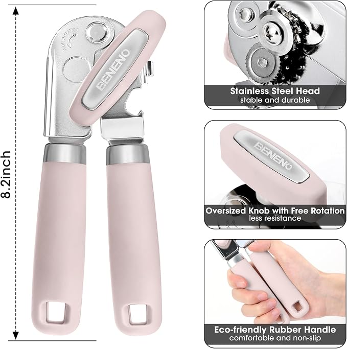 Beneno Heavy Duty Hand Can Opener Manual - Image 2