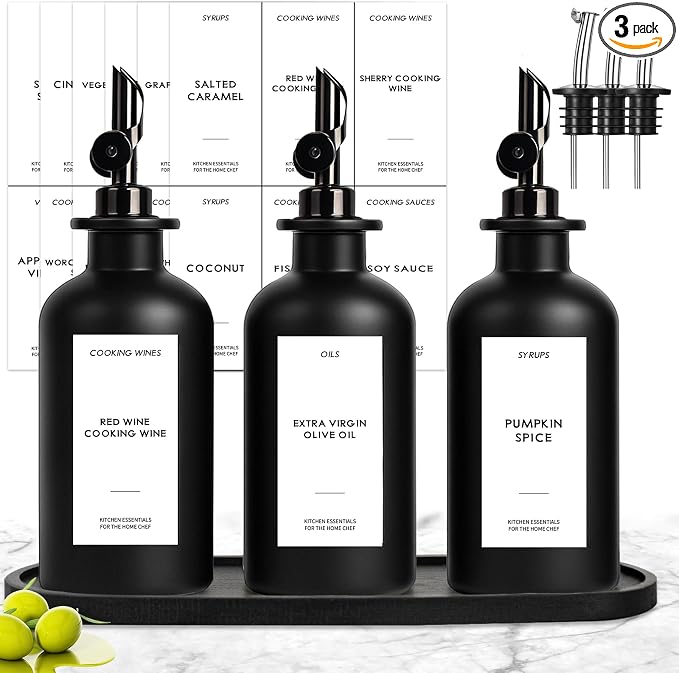 3PCS Olive Oil Dispenser Bottle by GYOSUGANG