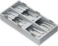 SpaceAid Bamboo Silverware Drawer Organizer by SpaceAid