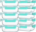 M MCIRCO 10-Pack 22 Oz Glass Meal Prep Containers by MMCIRCO