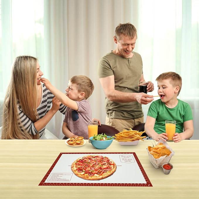 Silicone Baking Mat, Non Stick Pastry Mat Sheet - Image 7