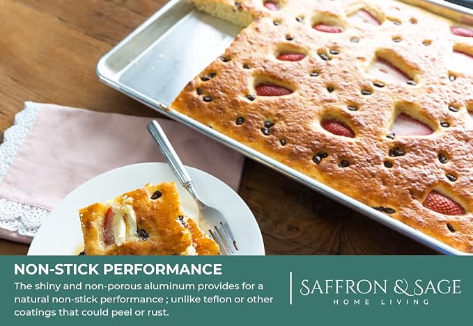 Commercial Quality Cookie Sheet and Rack - Image 3