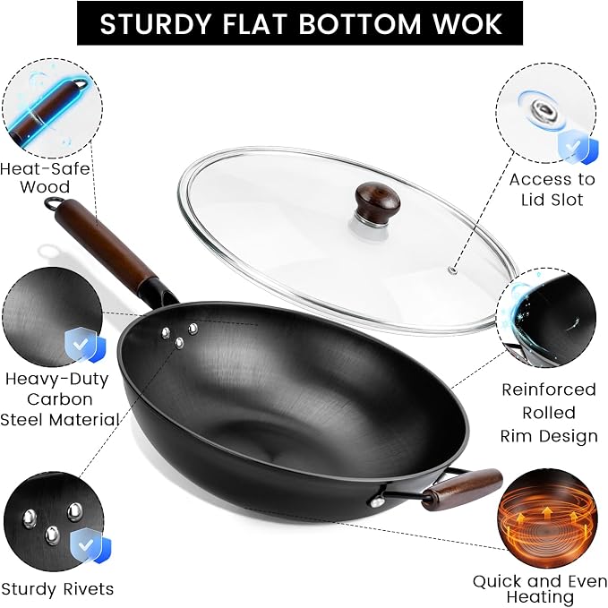 Carbon Steel Wok - Image 3