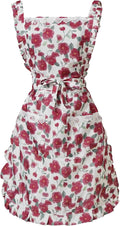 Funny Aprons for Women with Pockets, Kitchen Cooking Grilling Bbq Cute Chef by Aoomzoon