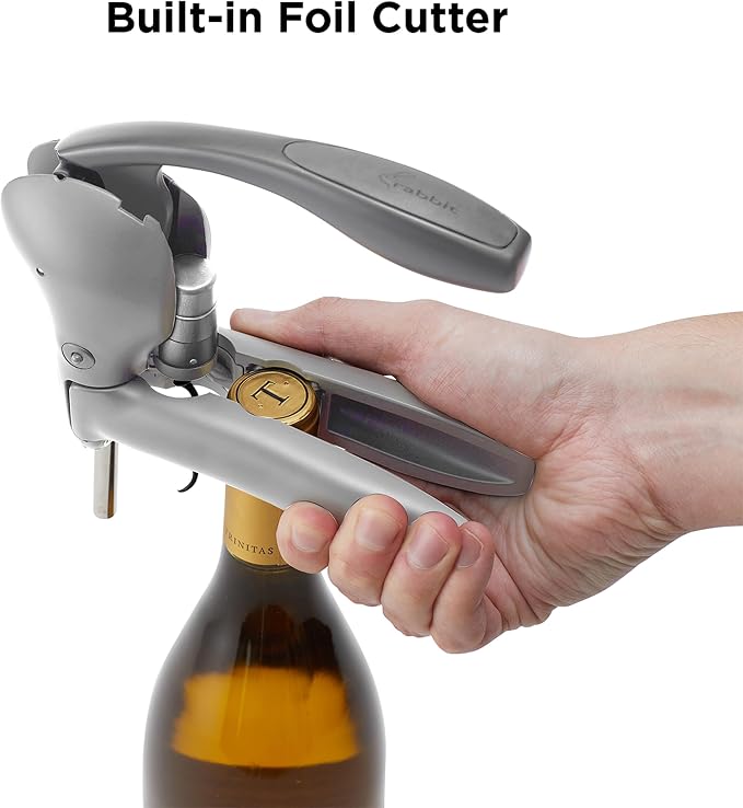 Rabbit Lever Corkscrew Wine Opener - Image 3