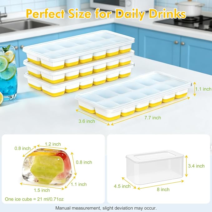 NFK Ice Cube Tray with Lid & Bin - Image 6