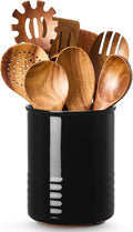 ABRUTY Utensil Holder, 6.7" Ceramic Kitchen Utensil Crock by ABRUTY