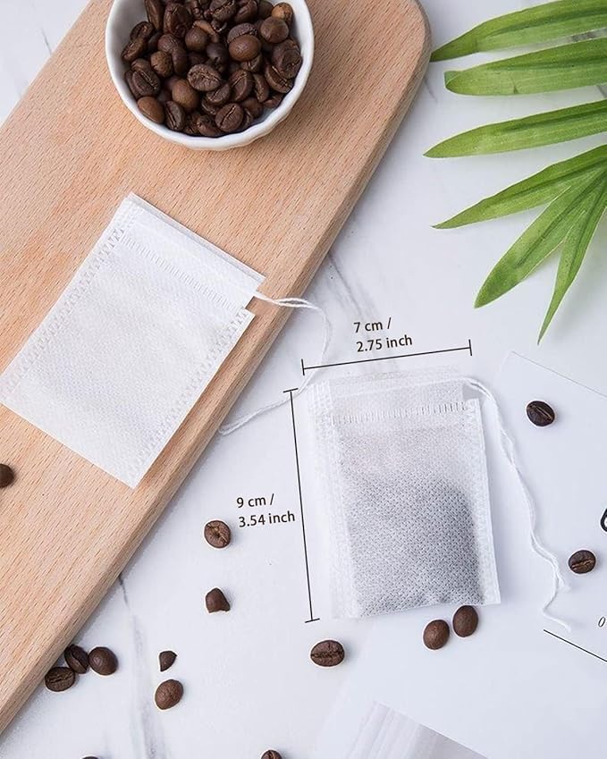 200pcs Disposable Tea Bags for Loose Leaf Tea, Tea Filter Bags - Image 2