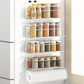 Magnetic Spice Rack For Refrigerator, Space Saving Magnetic Shelf For Fridge by Roysili