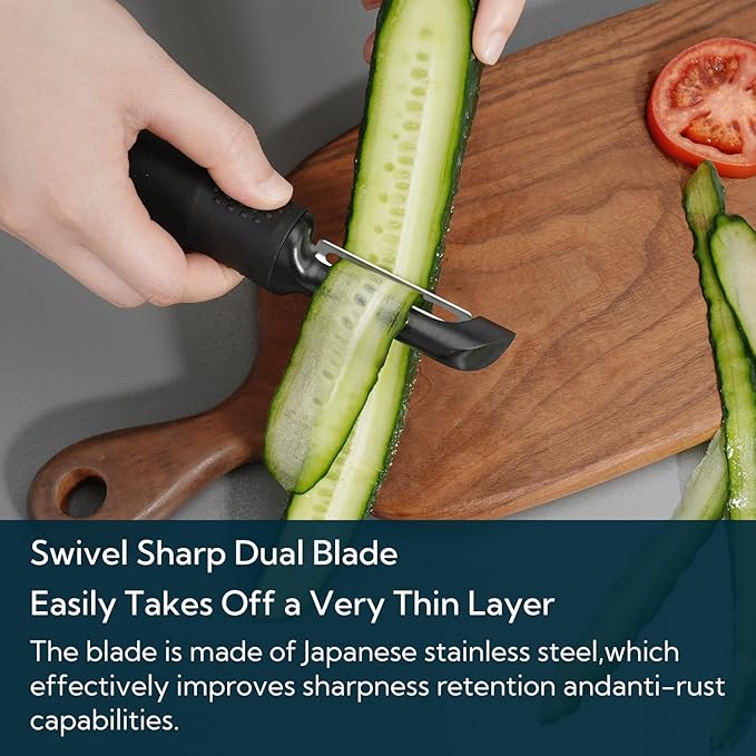 KITCHENDAO Magnetic Vegetable Peeler - Image 2
