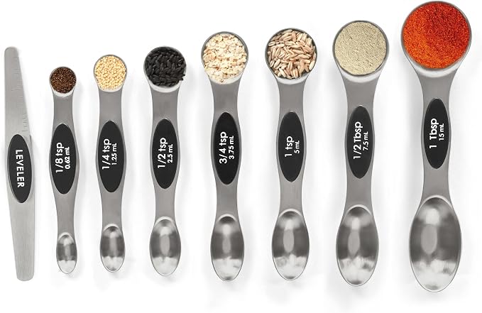 Magnetic Measuring Spoons Set by BIDFUL