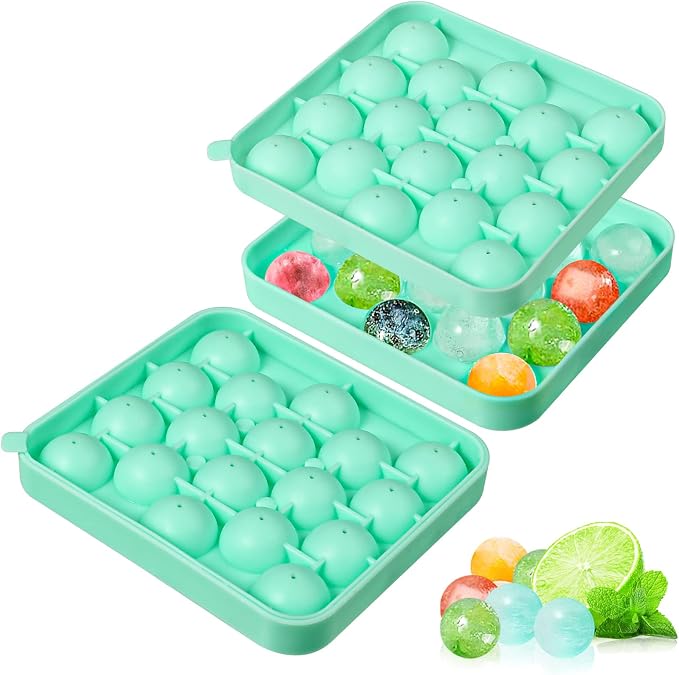 Webake 2 Pack Sphere Ice Cube Trays by Webake