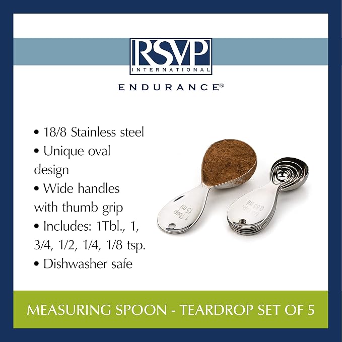 RSVP International Endurance Kitchen Collection Measuring Tools, Dishwasher Safe - Image 6