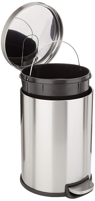 Amazon Basics Round Cylindrical Trash Can by AmazonBasics