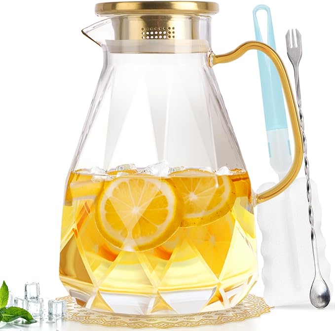 Yirilan 2.8 Liter Glass Pitcher by Yirilan