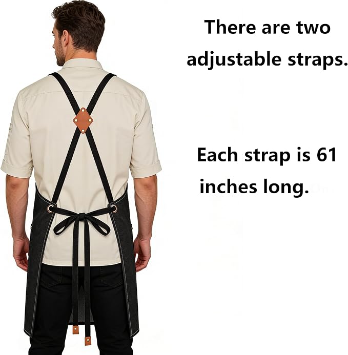 AFUN Chef Aprons for Men Women - Image 4
