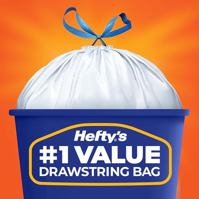 Hefty Strong Tall Kitchen Trash Bags, 13 Gallon - Image 6
