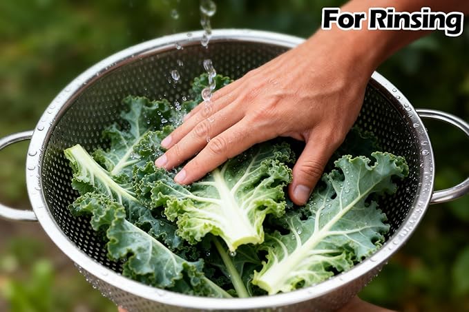 Leonyo Stainless Steel Colander - Image 7