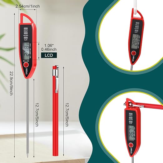 Copkim 6 Set Waterproof Food Thermometer - Image 2