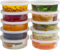 DuraHome - Deli Containers - 40 Pack Plastic Microwavable Clear Food Storage by DuraHome