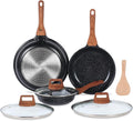 ESLITE LIFE Nonstick Ceramic Frying Pans Skillets Set by ESLITELIFE