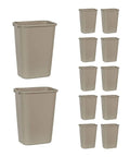 Rubbermaid Commercial Products Deskside Wastebasket/Trash Can, by RubbermaidCommercialProducts