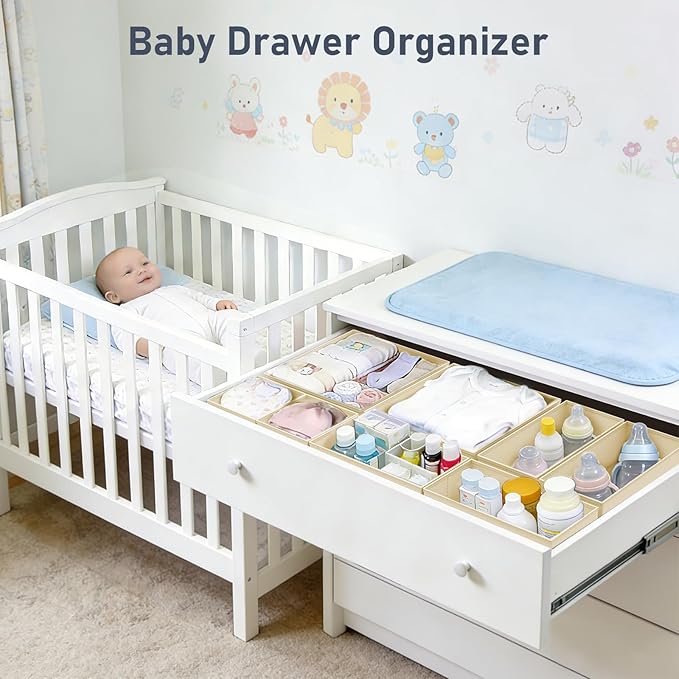 DIMJ Drawer Organizer Clothes - Image 3