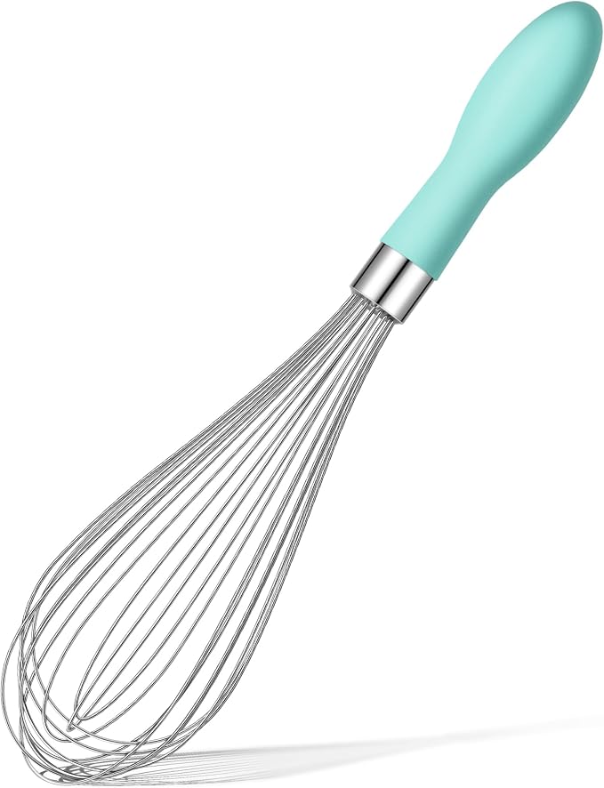 Rainspire 12-Inch Wire Whisk Stainless Steel, Balloon Whisks by Rainspire